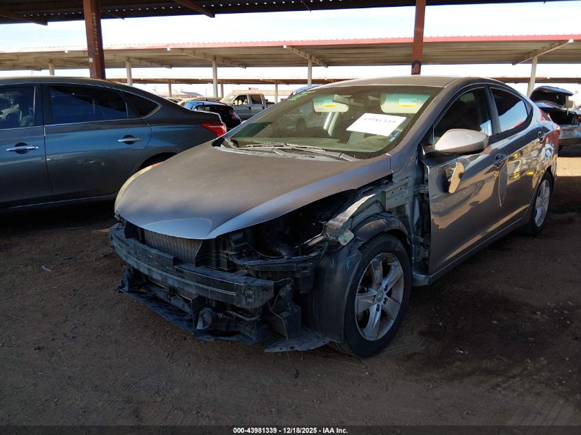 2013 Hyundai Elantra Gls VIN: KMHDH4AE9DU804822 Lot: 43981339