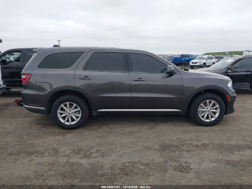 2021 Dodge Durango Sxt Awd VIN: 1C4RDJAGXMC792711 Lot: 43981341