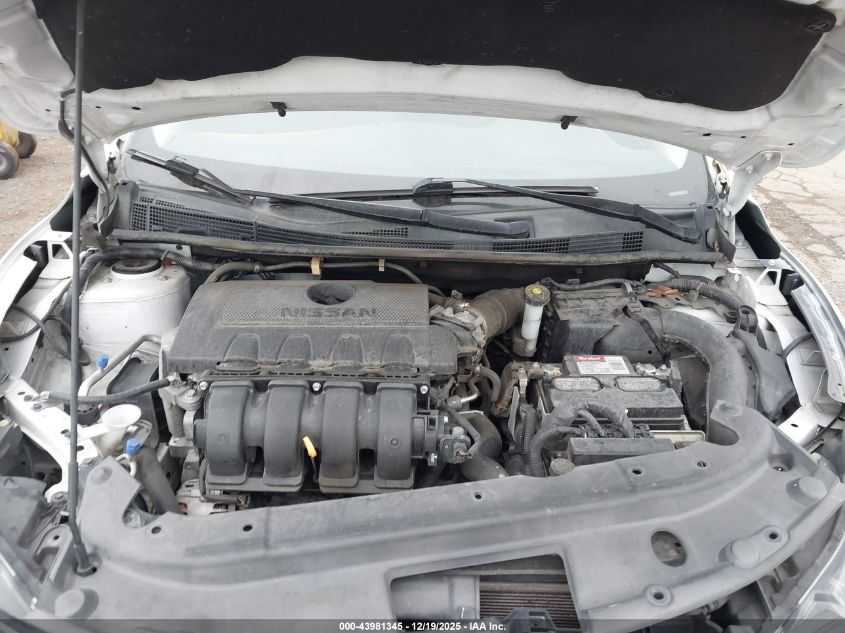 2017 Nissan Sentra Sv VIN: 3N1AB7AP0HY261877 Lot: 43981345