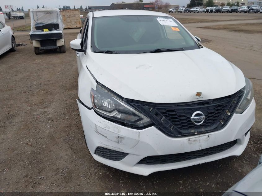 2017 Nissan Sentra Sv VIN: 3N1AB7AP0HY261877 Lot: 43981345
