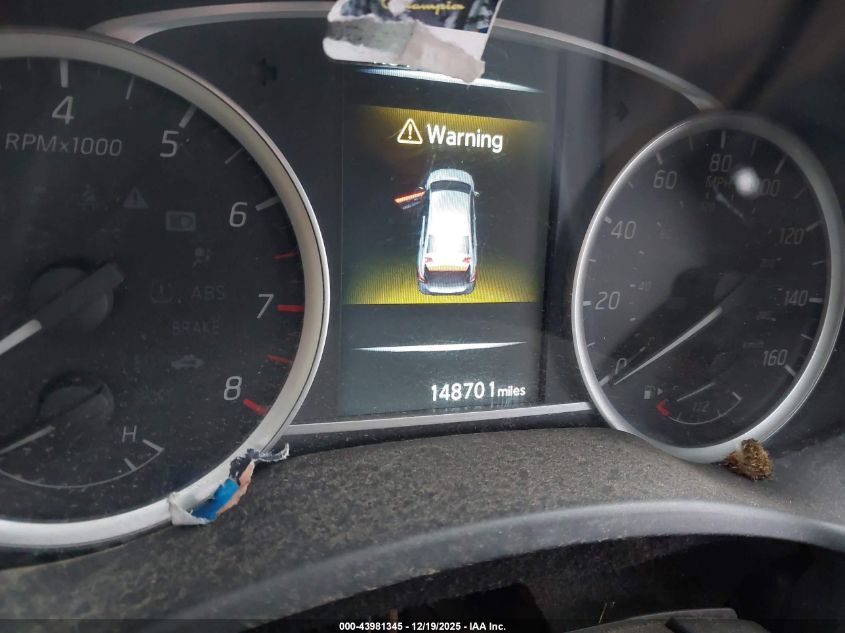 2017 Nissan Sentra Sv VIN: 3N1AB7AP0HY261877 Lot: 43981345