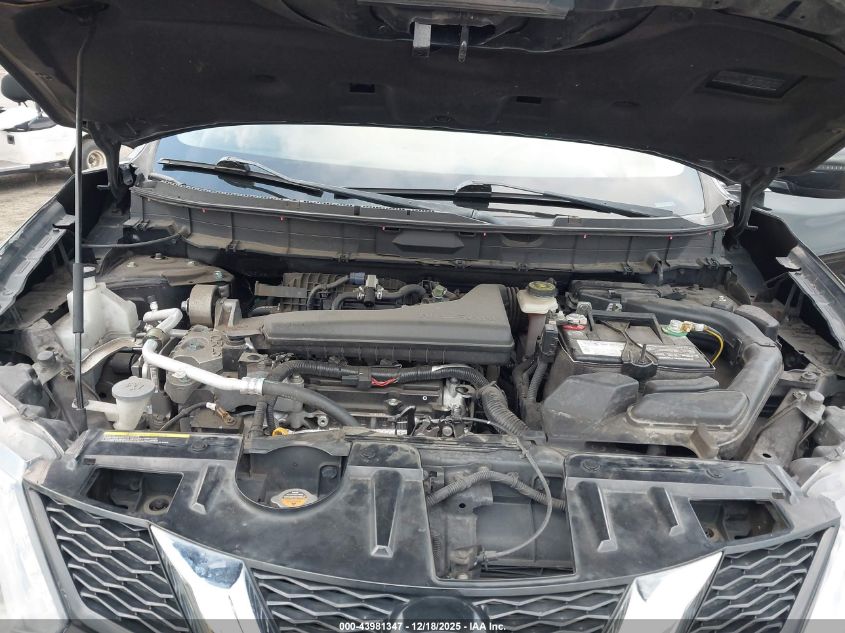 2016 Nissan Rogue S/Sl/Sv VIN: KNMAT2MT5GP698229 Lot: 43981347