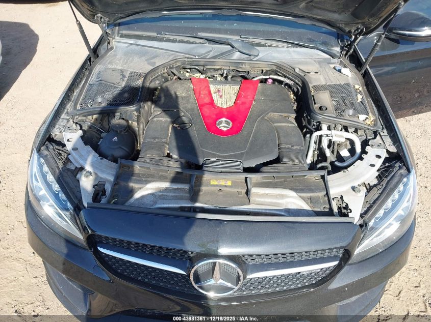 2017 Mercedes-Benz Amg C 43 4Matic VIN: 55SWF6EB3HU190815 Lot: 43981361