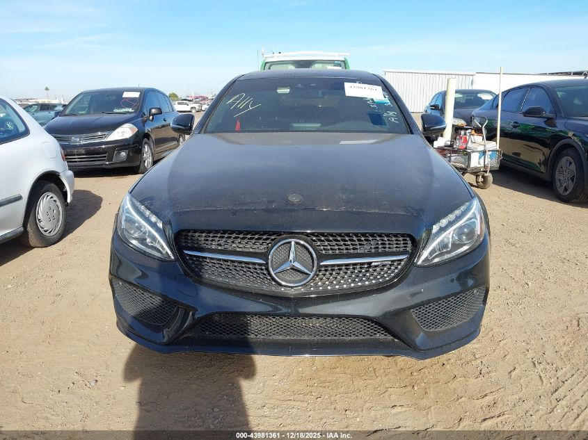 2017 Mercedes-Benz Amg C 43 4Matic VIN: 55SWF6EB3HU190815 Lot: 43981361