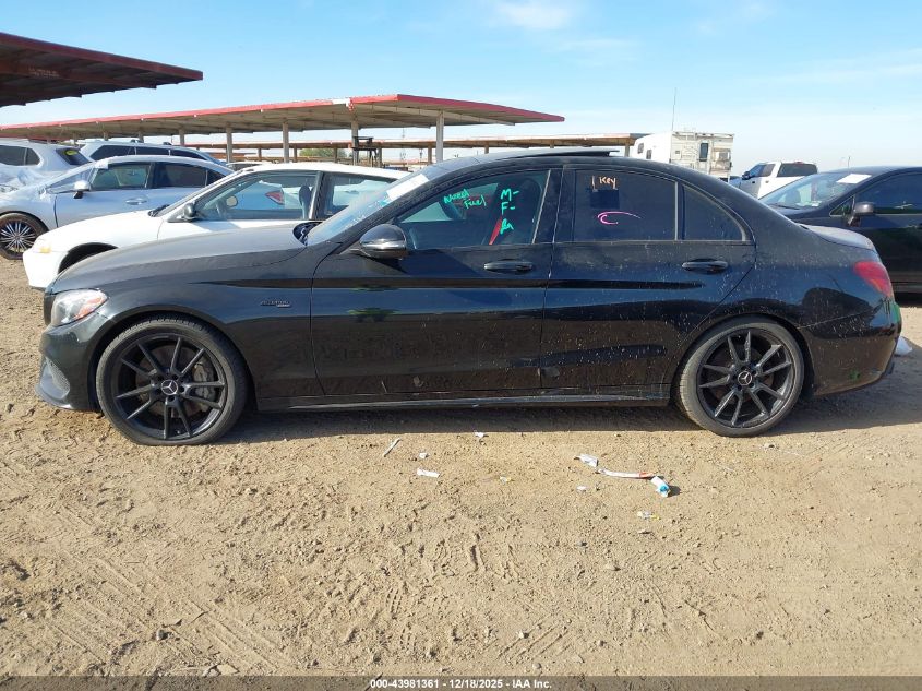 2017 Mercedes-Benz Amg C 43 4Matic VIN: 55SWF6EB3HU190815 Lot: 43981361