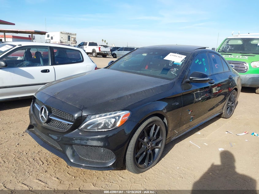 VIN 55SWF6EB3HU190815 2017 MERCEDES-BENZ AMG C 43 4MATIC