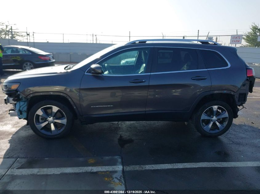 2019 Jeep Cherokee Limited Fwd VIN: 1C4PJLDN9KD151868 Lot: 43981364