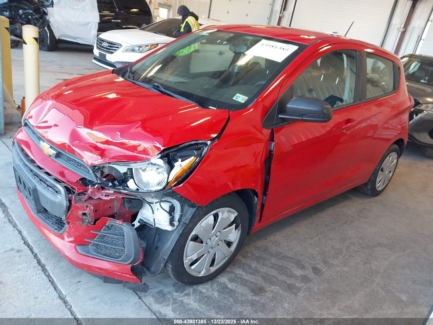 2018 Chevrolet Spark Ls Cvt