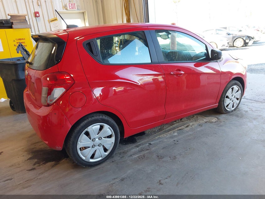 2018 Chevrolet Spark Ls Cvt