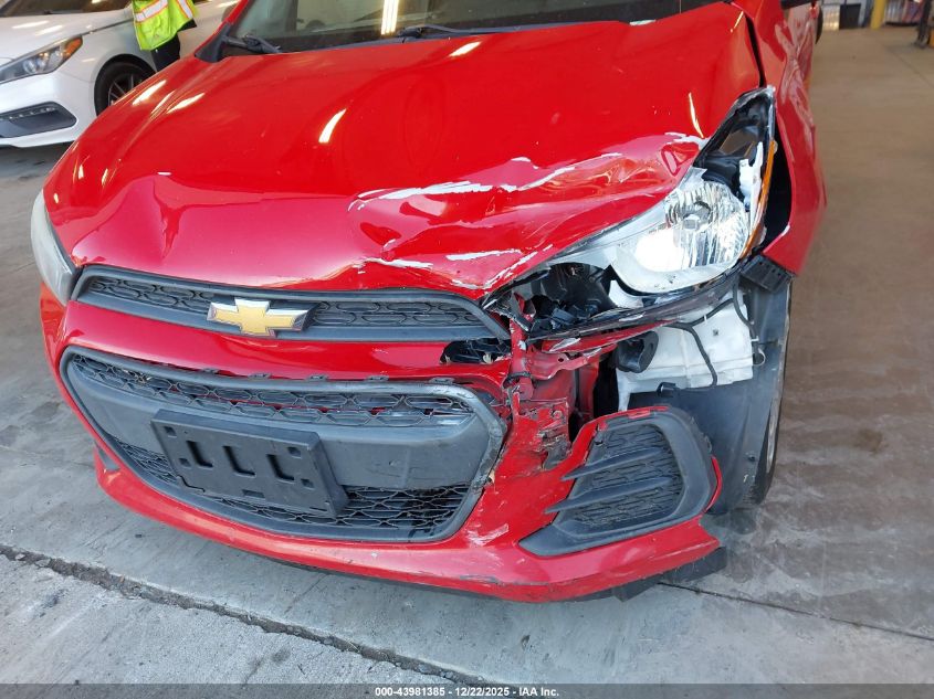 2018 Chevrolet Spark Ls Cvt VIN: KL8CB6SA8JC432120 Lot: 43981385