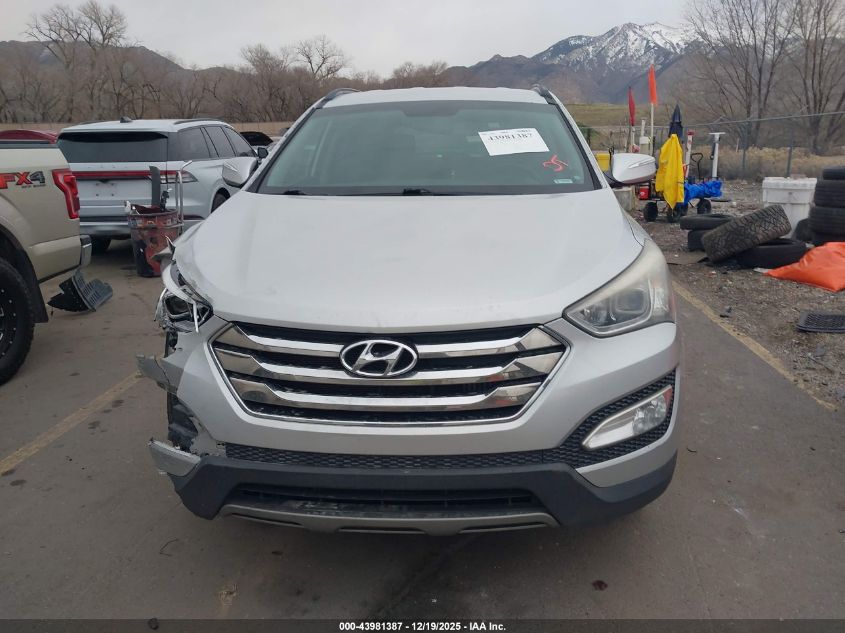 2014 Hyundai Santa Fe Sport 2.0L Turbo VIN: 5XYZUDLA4EG192290 Lot: 43981387