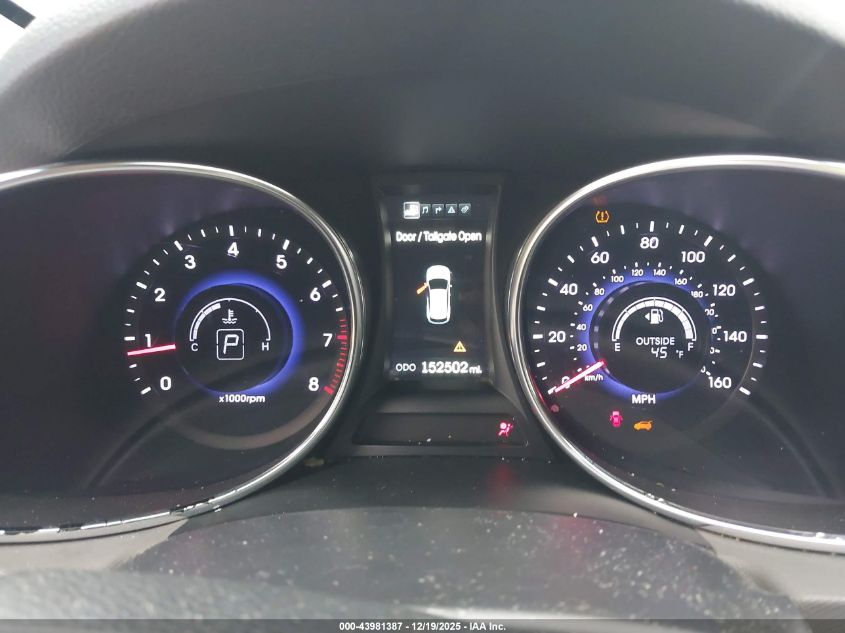 2014 Hyundai Santa Fe Sport 2.0L Turbo VIN: 5XYZUDLA4EG192290 Lot: 43981387