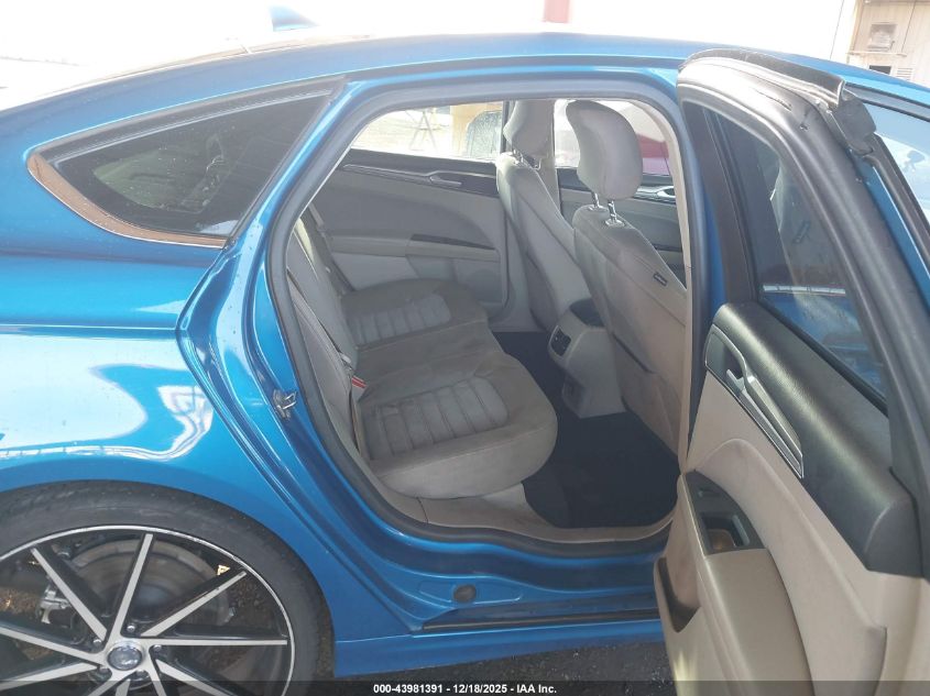 2019 Ford Fusion Se VIN: 3FA6P0HD9KR176941 Lot: 43981391