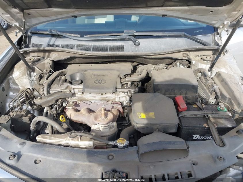 2012 Toyota Camry Le VIN: 4T1BF1FK2CU041566 Lot: 43981400