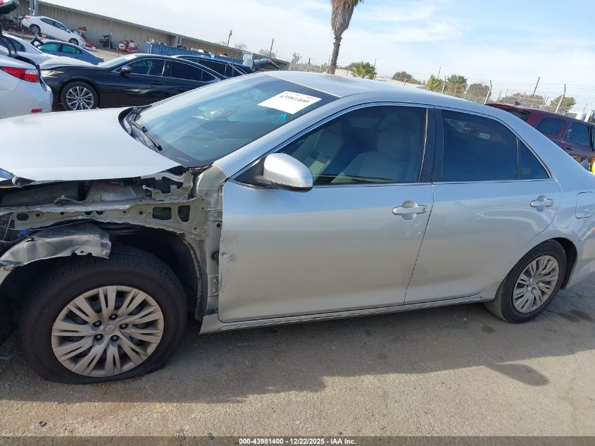 2012 Toyota Camry Le VIN: 4T1BF1FK2CU041566 Lot: 43981400