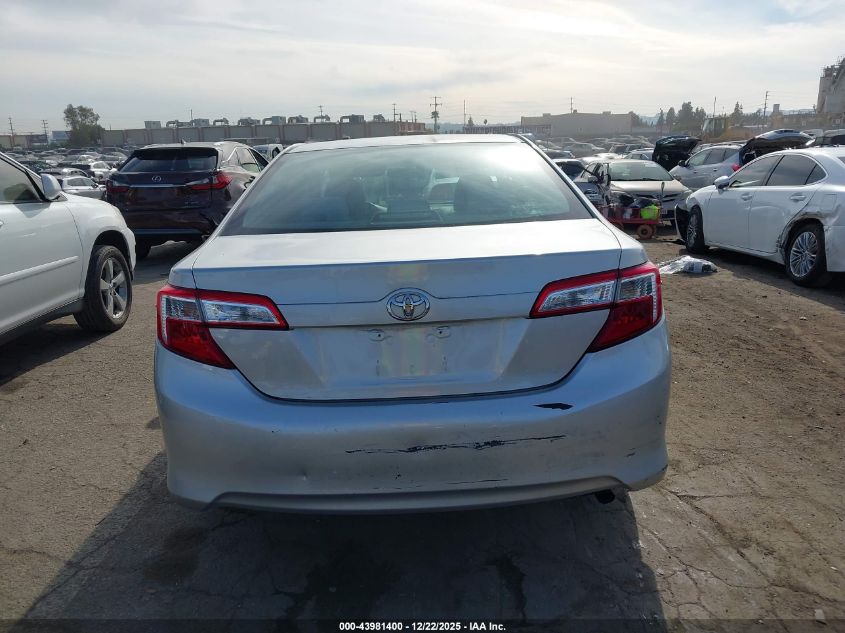 2012 Toyota Camry Le VIN: 4T1BF1FK2CU041566 Lot: 43981400