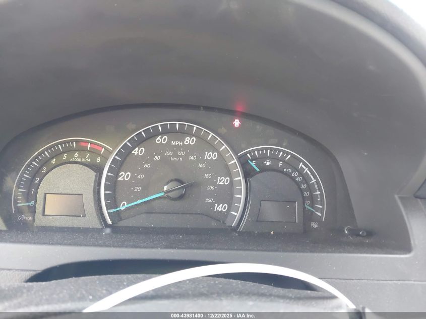 2012 Toyota Camry Le VIN: 4T1BF1FK2CU041566 Lot: 43981400