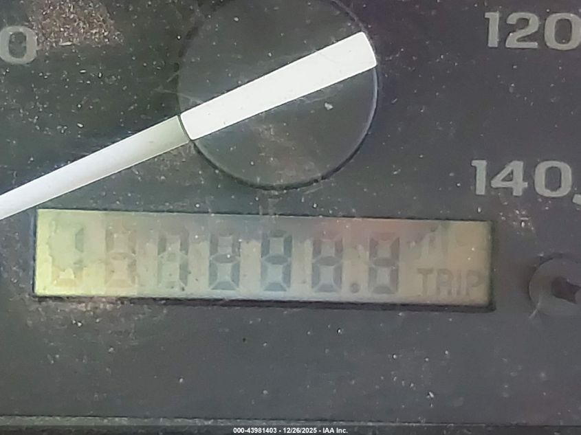 1993 Ford F150 VIN: 1FTEX15N0PKB49552 Lot: 43981403