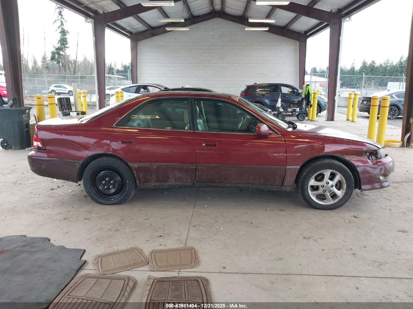 2000 Lexus Es 300 VIN: JT8BF28G6Y5084679 Lot: 43981404