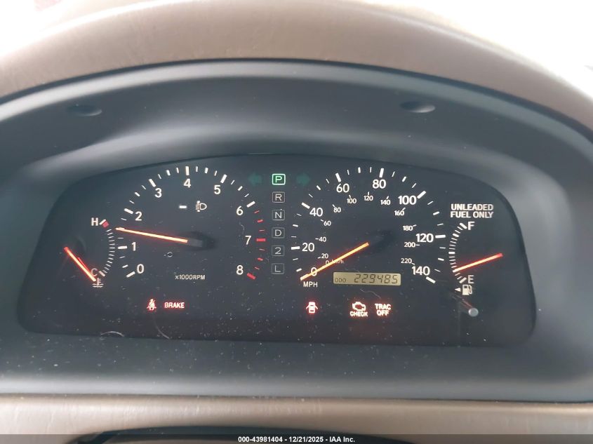 2000 Lexus Es 300 VIN: JT8BF28G6Y5084679 Lot: 43981404