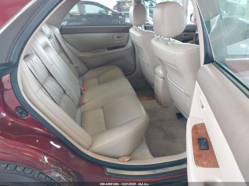 2000 Lexus Es 300 VIN: JT8BF28G6Y5084679 Lot: 43981404