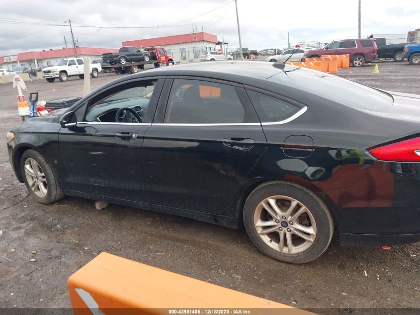 2018 Ford Fusion Se VIN: 3FA6P0H70JR194723 Lot: 43981406