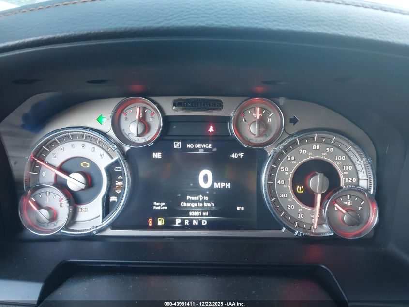 2013 Ram 1500 Laramie Longhorn Edition VIN: 1C6RR7PT7DS622358 Lot: 43981411