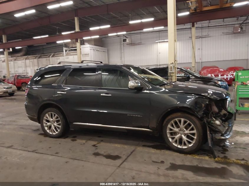 2014 Dodge Durango Citadel VIN: 1C4RDJEG7EC973583 Lot: 43981417