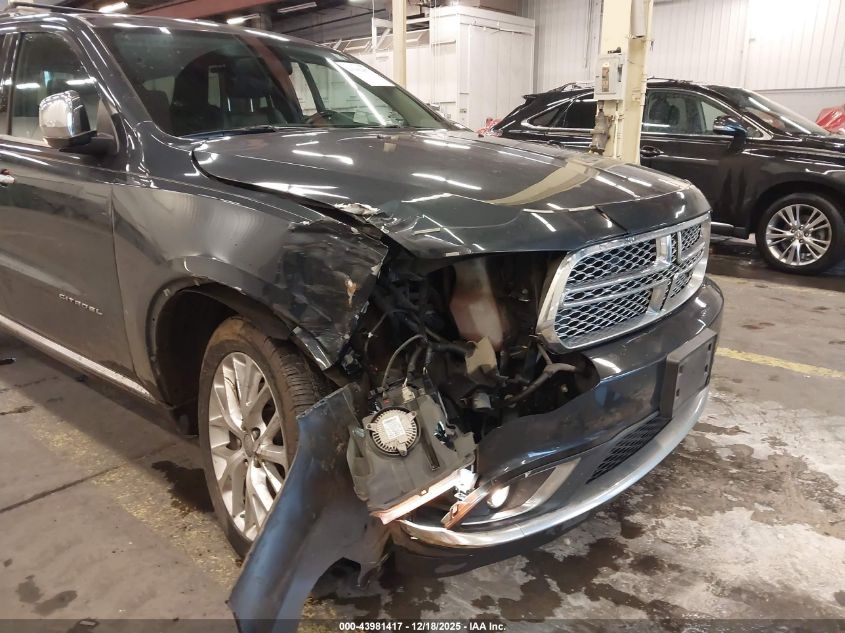 2014 Dodge Durango Citadel VIN: 1C4RDJEG7EC973583 Lot: 43981417