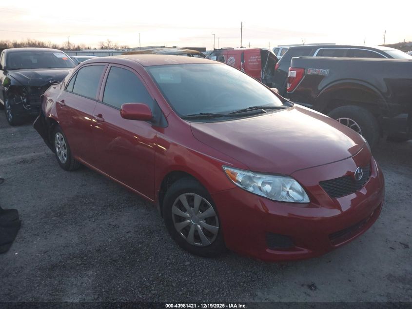 2009 Toyota Corolla Le VIN: JTDBL40E099041708 Lot: 43981421