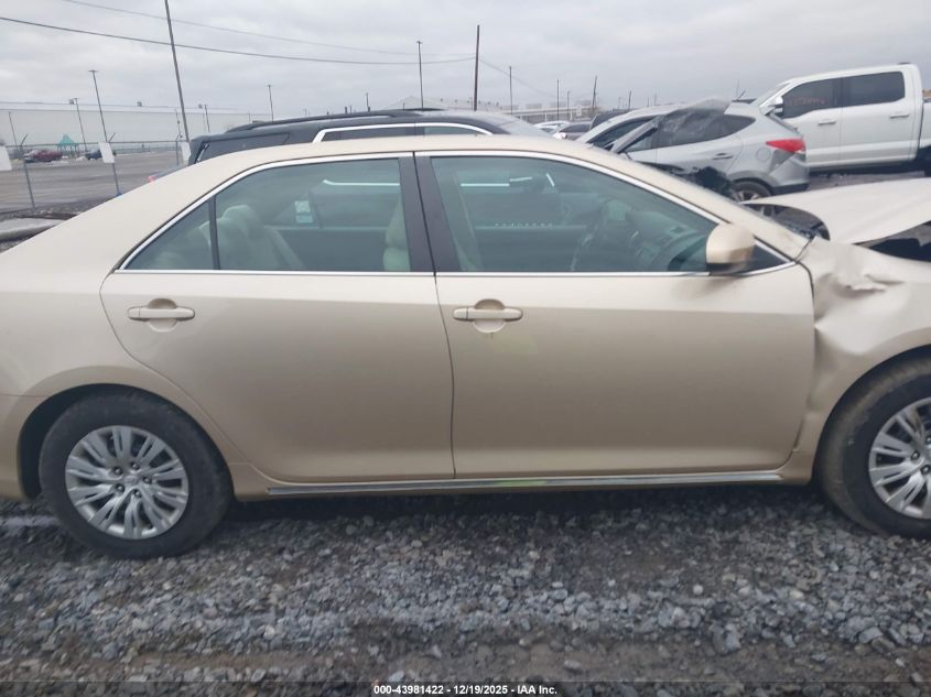 2012 Toyota Camry Le VIN: 4T4BF1FK1CR174048 Lot: 43981422