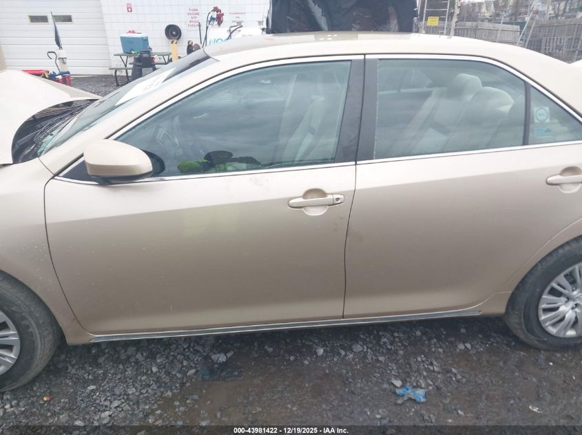 2012 Toyota Camry Le VIN: 4T4BF1FK1CR174048 Lot: 43981422