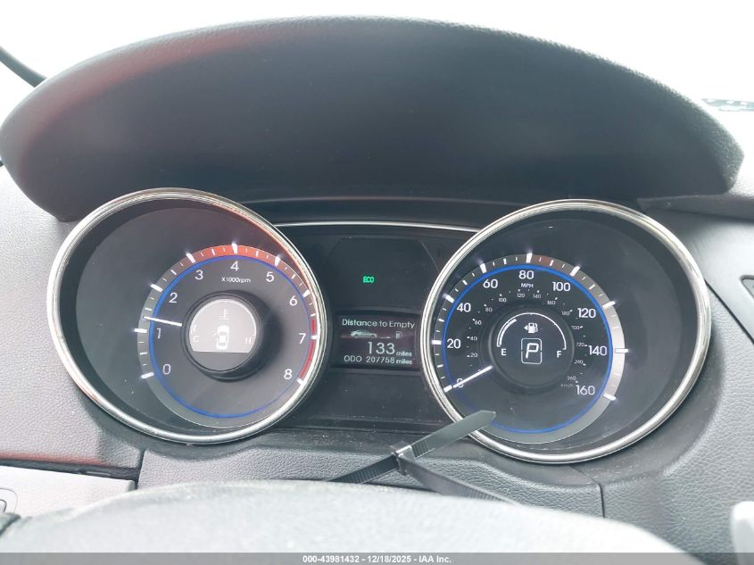 2011 Hyundai Sonata Se VIN: 5NPEC4AC4BH288429 Lot: 43981432