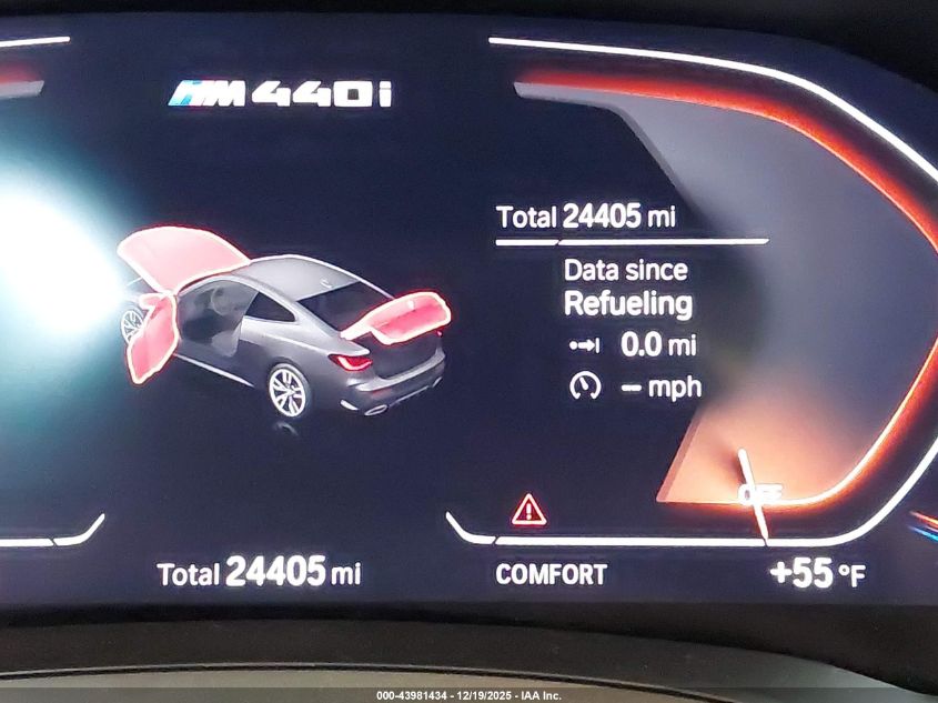 2023 BMW M440I xDrive VIN: WBA13AR06PCL67995 Lot: 43981434