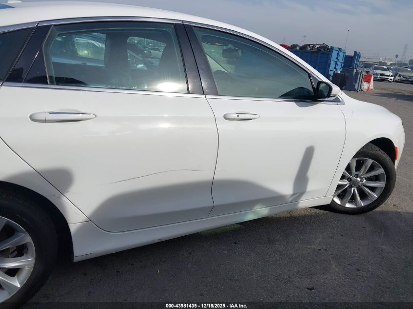 2015 Chrysler 200 C VIN: 1C3CCCCB2FN576353 Lot: 43981435