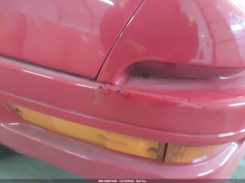 1991 Ford Probe Gt VIN: 1ZVPT22L8M5122359 Lot: 43981439