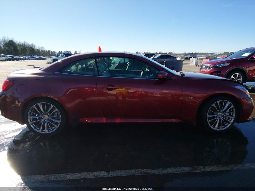2014 Infiniti Q60 VIN: JN1CV6FE9EM901262 Lot: 43981447