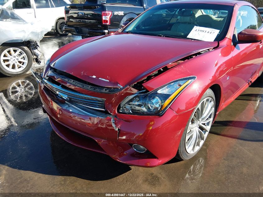 2014 Infiniti Q60 VIN: JN1CV6FE9EM901262 Lot: 43981447