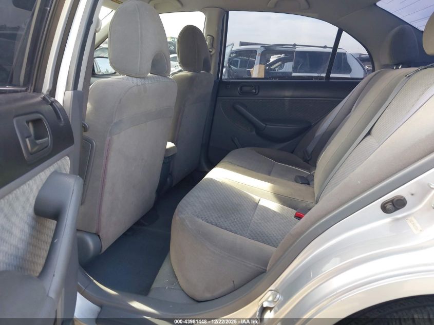 2004 Honda Civic Vp VIN: 2HGES16444H593963 Lot: 43981448