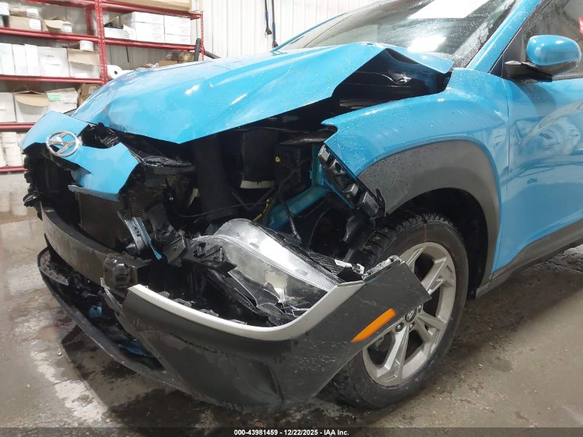 2022 Hyundai Kona Sel VIN: KM8K6CAB3NU757429 Lot: 43981459