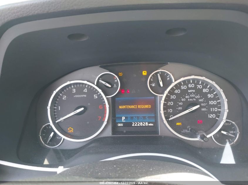 2014 Toyota Tundra Sr5 5.7L V8 VIN: 5TFEY5F14EX163230 Lot: 43981464