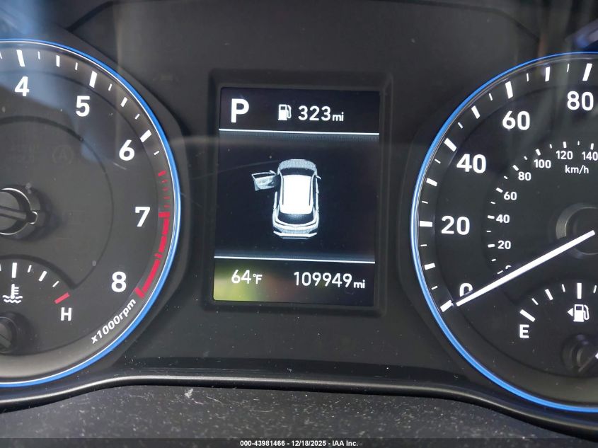 2019 Hyundai Kona Se VIN: KM8K12AA5KU254285 Lot: 43981466