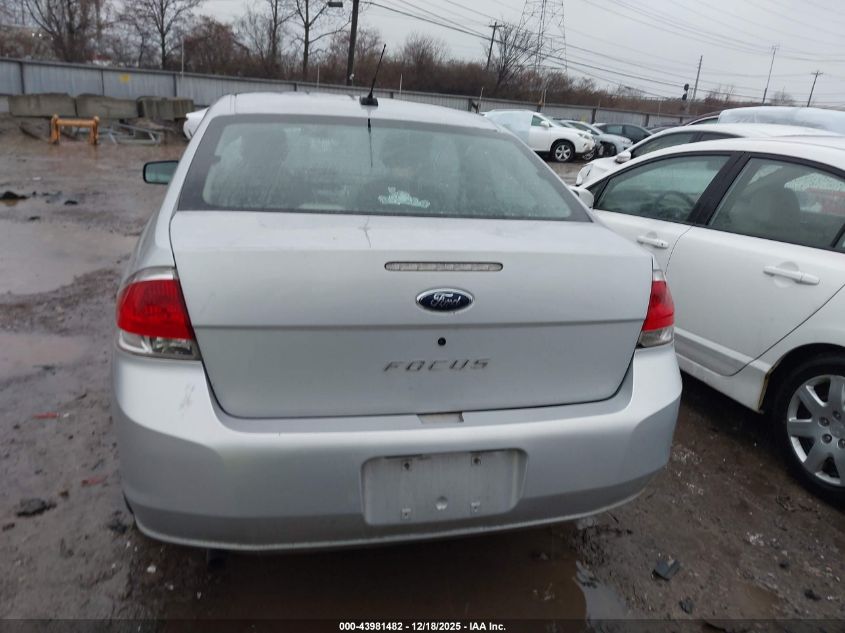 2008 Ford Focus S VIN: 1FAHP32N08W186873 Lot: 43981482