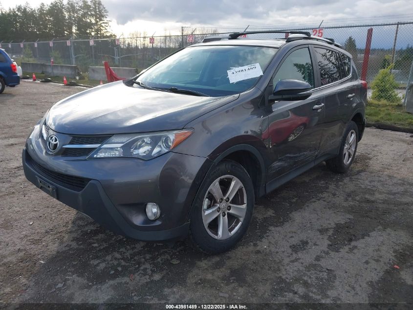 2014 Toyota Rav4 Xle VIN: 2T3RFREV3EW220945 Lot: 43981489