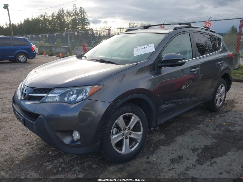2014 Toyota Rav4 Xle VIN: 2T3RFREV3EW220945 Lot: 43981489