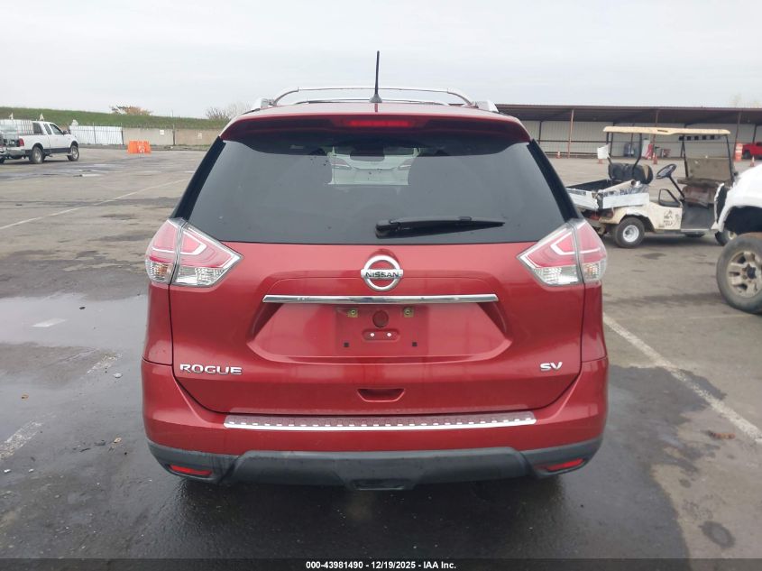 2015 Nissan Rogue Sv VIN: 5N1AT2MT1FC839069 Lot: 43981490