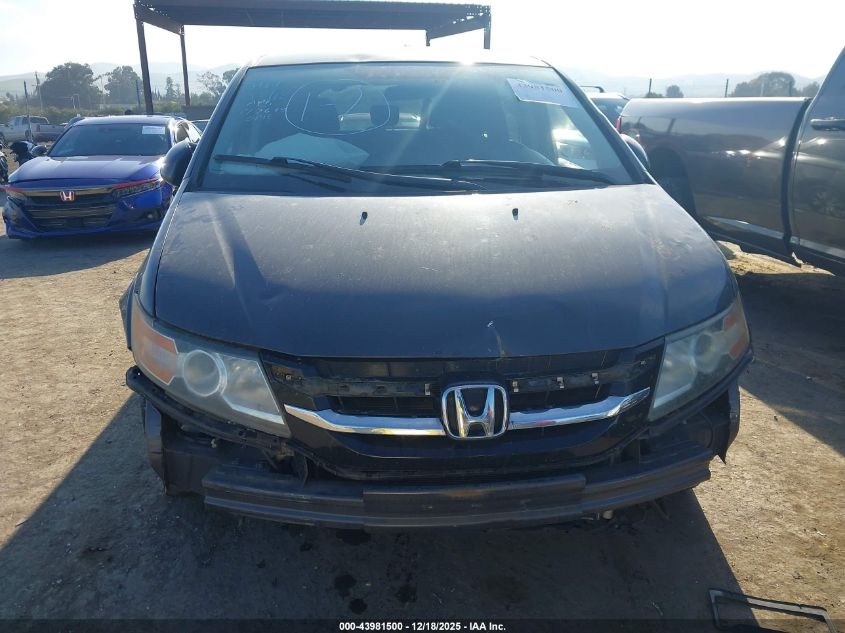 2015 Honda Odyssey Ex VIN: 5FNRL5H4XFB059747 Lot: 43981500