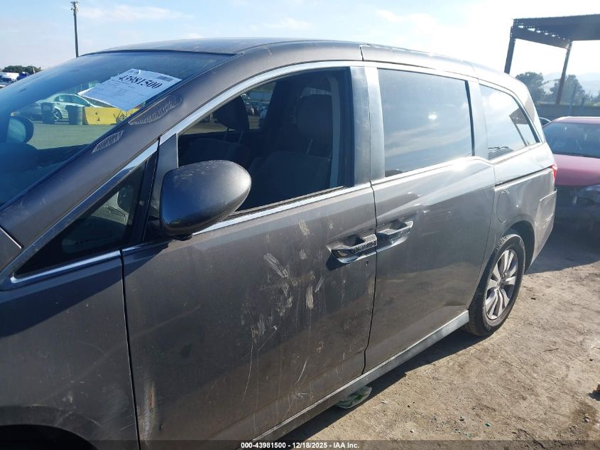 2015 Honda Odyssey Ex VIN: 5FNRL5H4XFB059747 Lot: 43981500