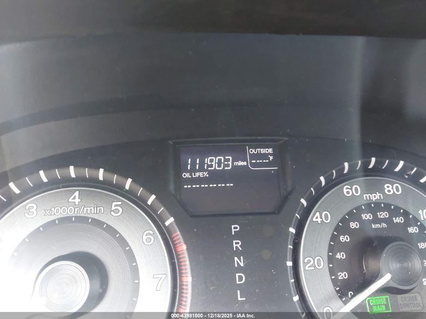 2015 Honda Odyssey Ex VIN: 5FNRL5H4XFB059747 Lot: 43981500