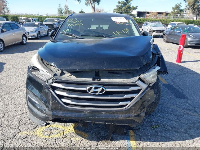 2017 Hyundai Tucson Se VIN: KM8J23A4XHU438932 Lot: 43981512